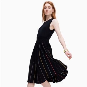 Pleated Sweater Dress